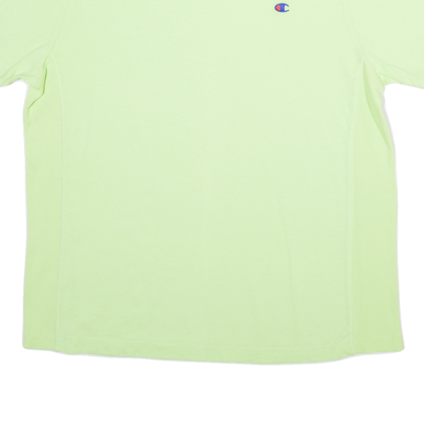 CHAMPION Mens T-Shirt Green L Online now