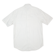 TEDDY S Mens Plain Shirt White M Cheap