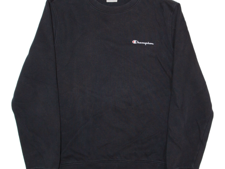 CHAMPION Mens Sweatshirt Black S Online now