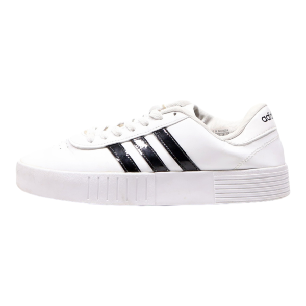 ADIDAS Platform Trainers White Leather Mens UK 5.5 For Sale