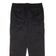 TRAILER Cargo Mens Trousers Black Regular Tapered W38 L32 Online