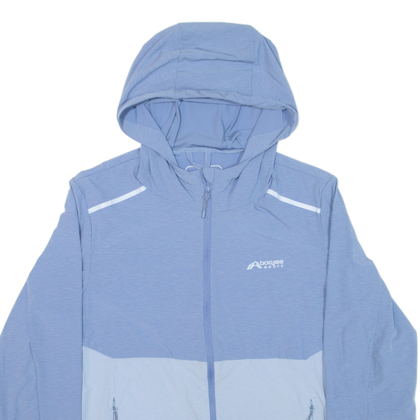 BOUJEE SPORT Girls Windbreaker Jacket Blue Hooded M Online