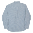 TIMBERLAND Mens Shirt Blue Check Long Sleeve M Online now