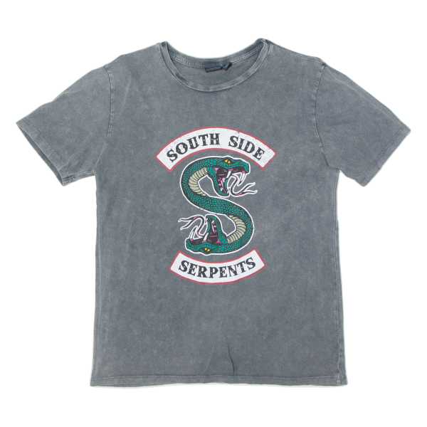 RIVERDALE Southside Serpents Mens T-Shirt Grey USA S on Sale