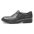 BORN Slip On Derby Shoes Black Leather Womens UK 6 on Sale