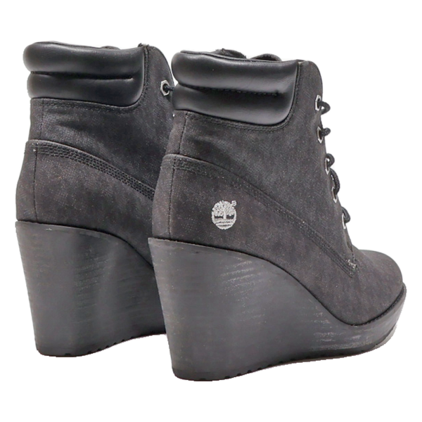 TIMBERLAND Ankle Boots Black Synthetic Womens UK 5.5 Online