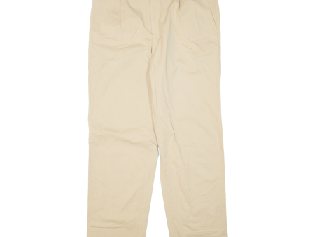 BRAX Chino Mens Trousers Beige Regular Straight W38 L33 Fashion