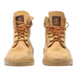 TIMBERLAND Chukka Boots Orange Leather Womens UK 5.5 Sale