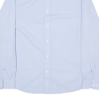 TOMMY HILFIGER Slim Fit Mens Formal Shirt Blue Long Sleeve L Hot on Sale