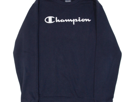 CHAMPION Boys Sweatshirt Blue 13-14Y Online now