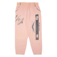 CHEWAN Womens Trousers Pink Regular Tapered 90s W32 L28 on Sale