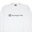 CHAMPION Mens Sweatshirt White XL Online Sale