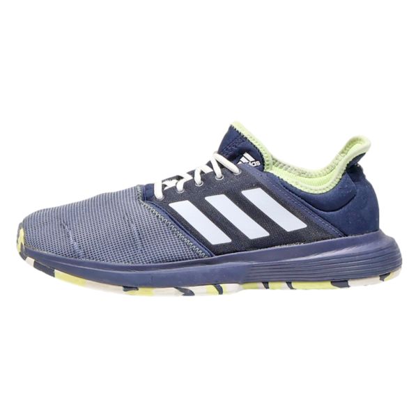 ADIDAS Game Court Sneaker Trainers Blue Synthetic Mens UK 9 Online