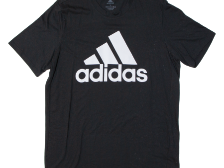 ADIDAS Mens T-Shirt Black L Online Sale