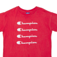 CHAMPION Mens T-Shirt Red XS For Discount