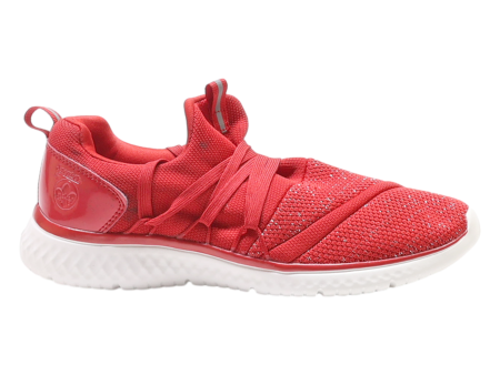 RIEKER Sneaker Trainers Red Synthetic Womens UK 6 For Cheap