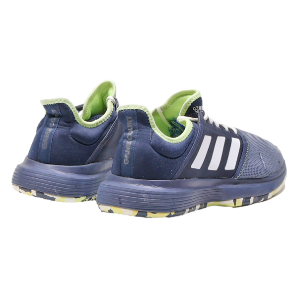 ADIDAS Game Court Sneaker Trainers Blue Synthetic Mens UK 9 Online