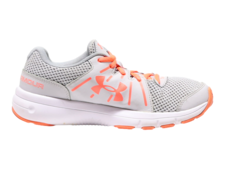 UNDER ARMOUR Sneaker Trainers Grey Synthetic Womens UK 4 Discount