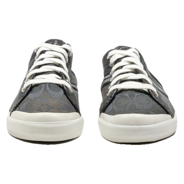 COACH Low Top Trainers Black Synthetic Womens UK 6 For Discount