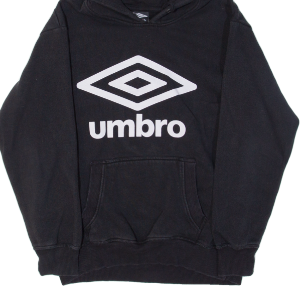 UMBRO Mens Black Hoodie M Discount