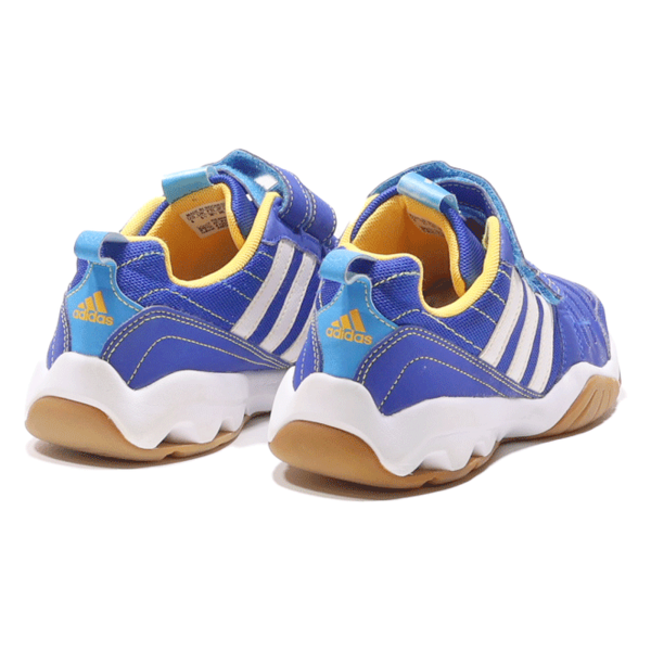 ADIDAS Sneaker Trainers Blue Synthetic Girls UK 5.5 Fashion