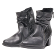 RIEKER Ankle Boots Black Leather Womens UK 6 on Sale