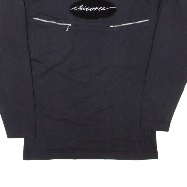 CHICOREE Womens Sweatshirt Black 90s L Sale