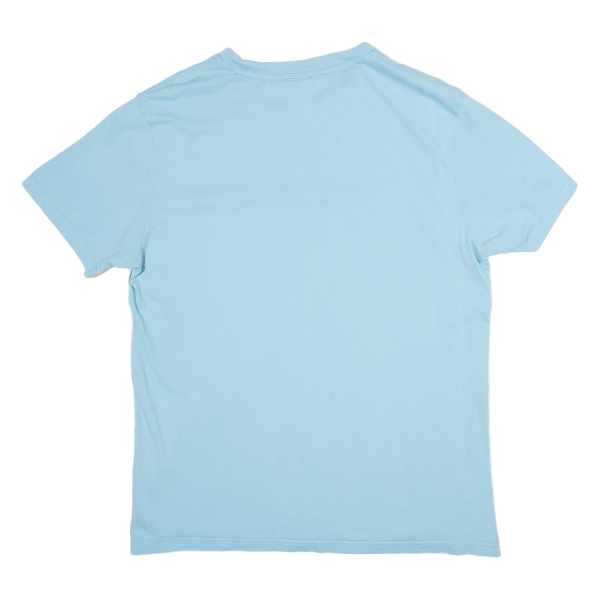 CHAMPION Mens T-Shirt Blue L Online now