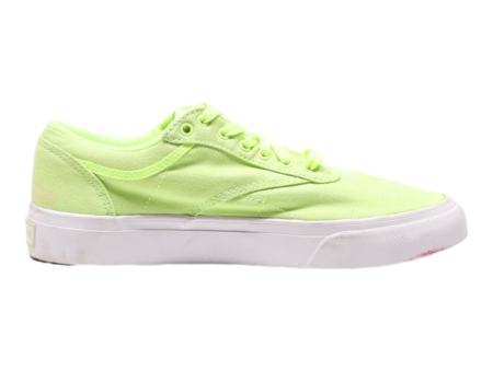 REEBOK Low Top Trainers Green Canvas Womens UK 5 For Discount