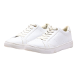 TOMMY HILFIGER Low Top Trainers White Leather Womens UK 6 Supply