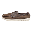 SKECHERS Low Top Trainers Brown Synthetic Mens UK 8 on Sale