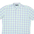 TOMMY HILFIGER Mens Shirt White Check L Sale