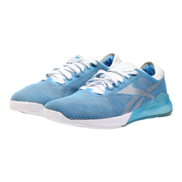 REEBOK Sneaker Trainers Blue Synthetic Womens UK 8 Fashion