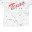 SCREEN STARS TEST Texas Mens T-Shirt White USA L For Discount