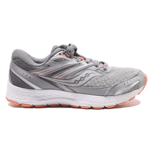 SAUCONY COHESION13 Sneaker Trainers Grey Synthetic Womens UK 4.5 Supply