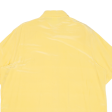 CANDA Womens Plain Shirt Yellow Silk UK 22 Discount