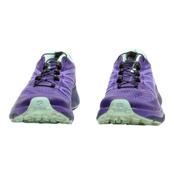 SALOMON Sneaker Trainers Purple Synthetic Womens UK 3.5 For Cheap