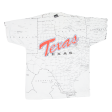 SCREEN STARS TEST Texas Mens T-Shirt White USA L For Discount