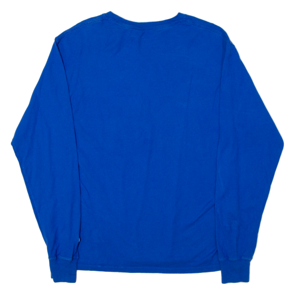 CHAMPION Mens T-Shirt Blue Long Sleeve M Cheap