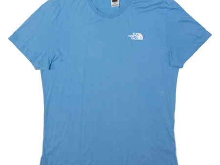 THE NORTH FACE Mens T-Shirt Blue L Fashion