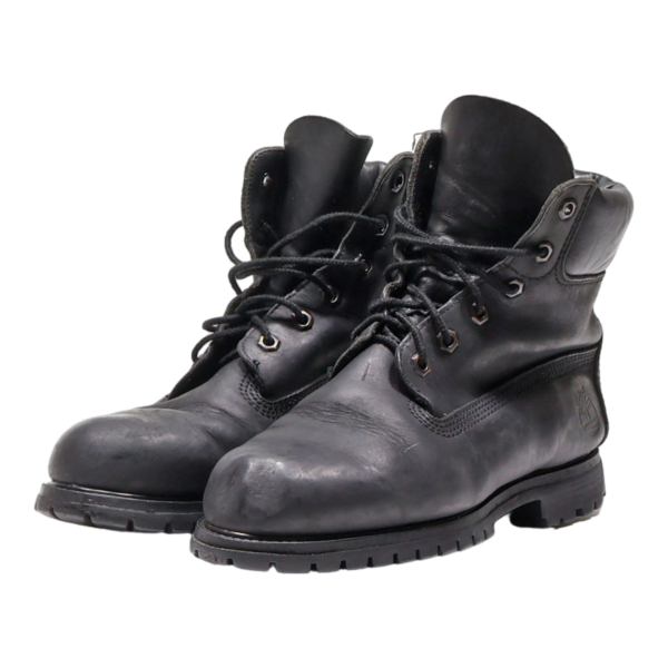 TIMBERLAND Chukka Boots Black Leather Womens UK 8.5 Supply