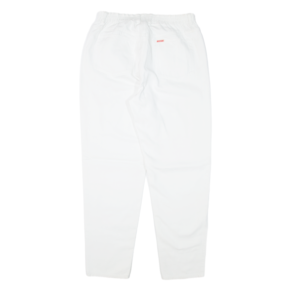 TEDDY S Womens Trousers White Regular Mom W30 L29 Sale