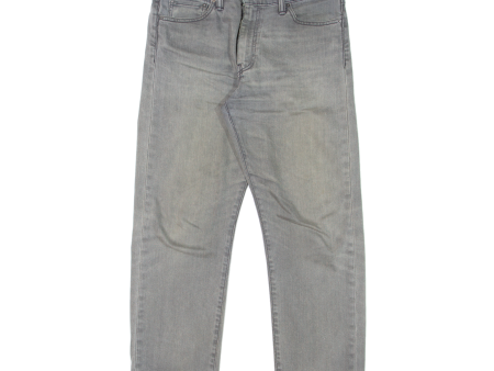 LEVI S 504 Jeans Mens Grey Regular Straight Stone Wash W33 L30 Online Hot Sale