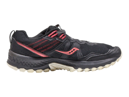 SAUCONY Sneaker Trainers Black Synthetic Womens UK 9 Fashion