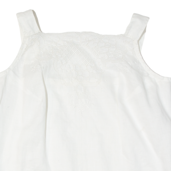 Womens Camisole Top White Sleeveless L on Sale