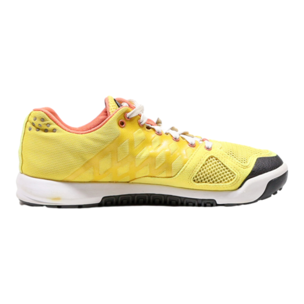 REEBOK Sneaker Trainers Yellow Synthetic Womens UK 4.5 Cheap