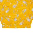 SOMMERMANN Womens Printed Shirt Gold Collared 3 4 Sleeve 90s Floral L Online Hot Sale