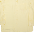 LINEAV Womens Blouse Shirt Yellow Collared Long Sleeve Silk S Online