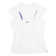 ADIDAS Running Womens T-Shirt White Sleeveless V-Neck UK 10 on Sale