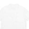 CALVIN KLEIN JEANS Womens Plain Shirt White S on Sale